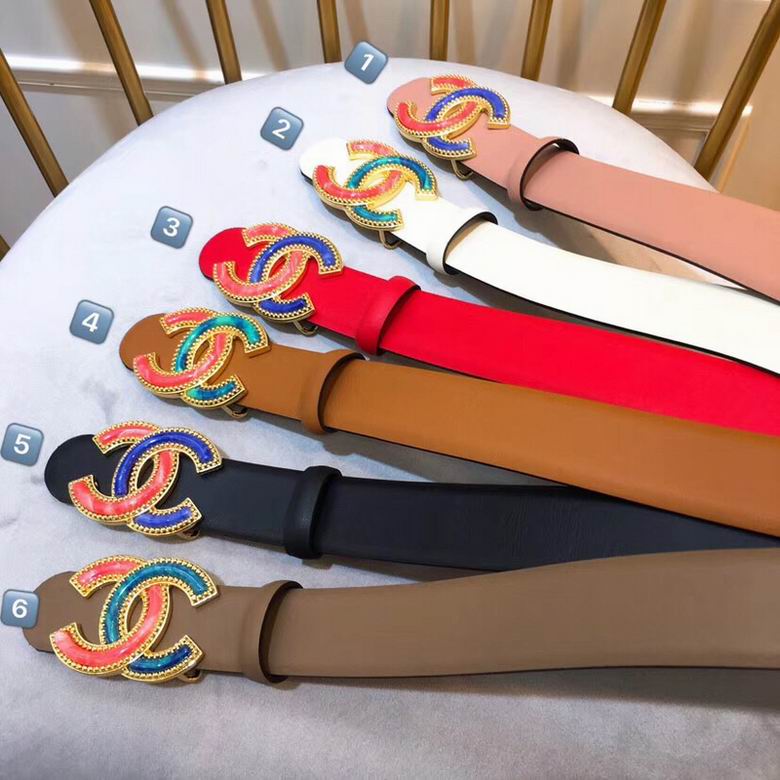 Chanel Belt 30mmX95-110cm 7D84